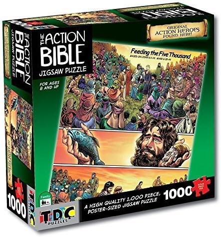 The Action Bible Jigsaw Puzzle - Feeding the Five Thousand (1,000 pices)