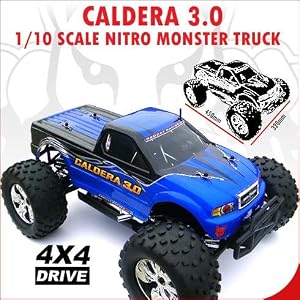 REDCAT RACING ~ CALDERA 3.0 RC ~ 1 10 SCALE RC ~ NITRO ~ MONSTER TRUCK (2 Speed) ~ Now... by 