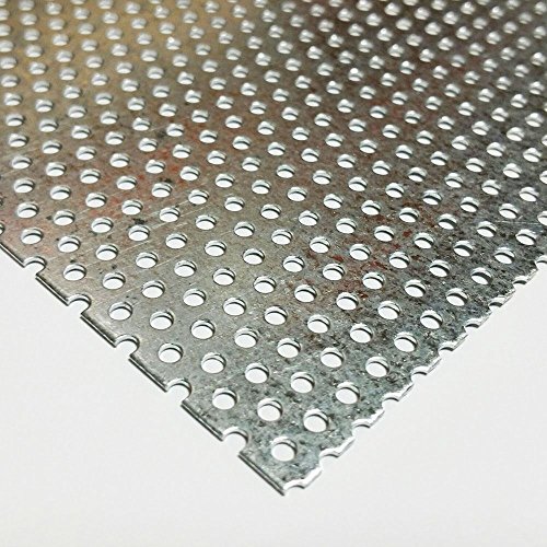 Online Metal Supply Galvanized Steel G90 Perforated Sheet .030