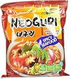 Nongshim Neoguri Noodles, Spicy Seafood, 4.2 Ounce (Pack of 16)