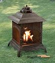 Pagoda Cast Iron Chiminea