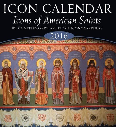 2016 Orthodox Icon Calendar (New Calendar Dates)