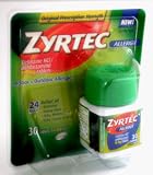 Zyrtec Allergy Pills 10mg, 30 Count