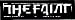 The Faint - Black & White Rectangle Logo - Sticker / Decal