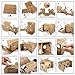 Google Cardboard DIY Kit, GMYLE Virtual Reality Viewer 3D Cardboard Glasses With thick Rubber Band for 4.4 to 5.5 inches Smart Phones