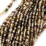 Czech Seed Beads Mix 11/0 "Wheatberry" Mix Brown Topaz One Half Hank
