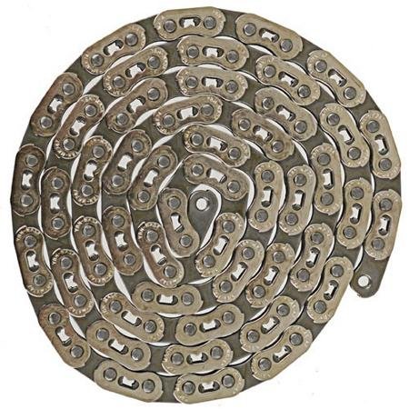 Eastern Nitrous 710 BMX Bike Chain - 1/8 Inch - Silver / Black