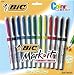 BIC Mark-It Ultra Fine "Color Collection" Permanent Marker, Assorted Colors, 12 Pack (GPMUP12)