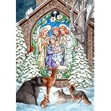 Toland Home Garden 112517 Winter Nativity Garden 