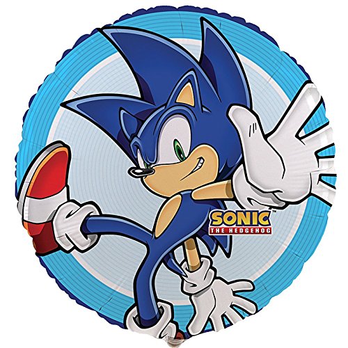Sonic the hedgehog 18" foil balloon party supplies…