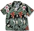 Tropical Garden Women's Hawaiian Aloha Shirt - Regular and Plus Size