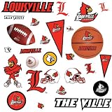 RoomMates RMK1225SCS University of Louisville Peel & Stick Wall Decals