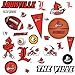 RoomMates RMK1225SCS University of Louisville Peel & Stick Wall Decals