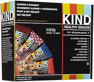 Kind Healthy Snacks Variety Pack Mini Bars -- 12 Bars