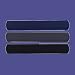 Compucessory Gel Keyboard Wrist Rest Pad, 19"x2-7/8"x3/4", Blue