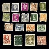 Lot of Netherlands (18) Stamps (all have paper residue)