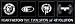Fear Factory - Evolution of Revolution Symbols Rectangle Logo - Sticker / Decal