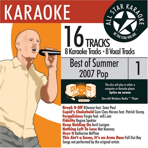 CD-Charts  Search : ASK-81003 Pop Karaoke Summer 2007 Vol.1; Gym Class Heroes, Avril Lavigne and Katharine McPhee