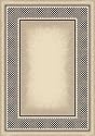2'1" x 7'8" Milliken Innovations Old Gingham P7321 - 2004 - Opal-Onyx Rectangular Runner
