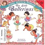 Ten Little Ballerinas (Jewel Sticker Stories) book cover