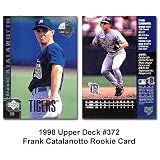 1998 Upper Deck Frank Catalanotto Rookie Card