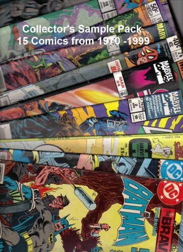 Collector's Sample Packof 15 Comic Books