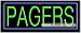 Pagers Neon Sign