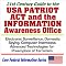 21st Century Guide to the USA Patriot Act and the Information Awareness Office - Electronic Surveillance, Domestic Spying, Computer Intercepts, and Advanced ... Terrorism (Core Federal Information Series)