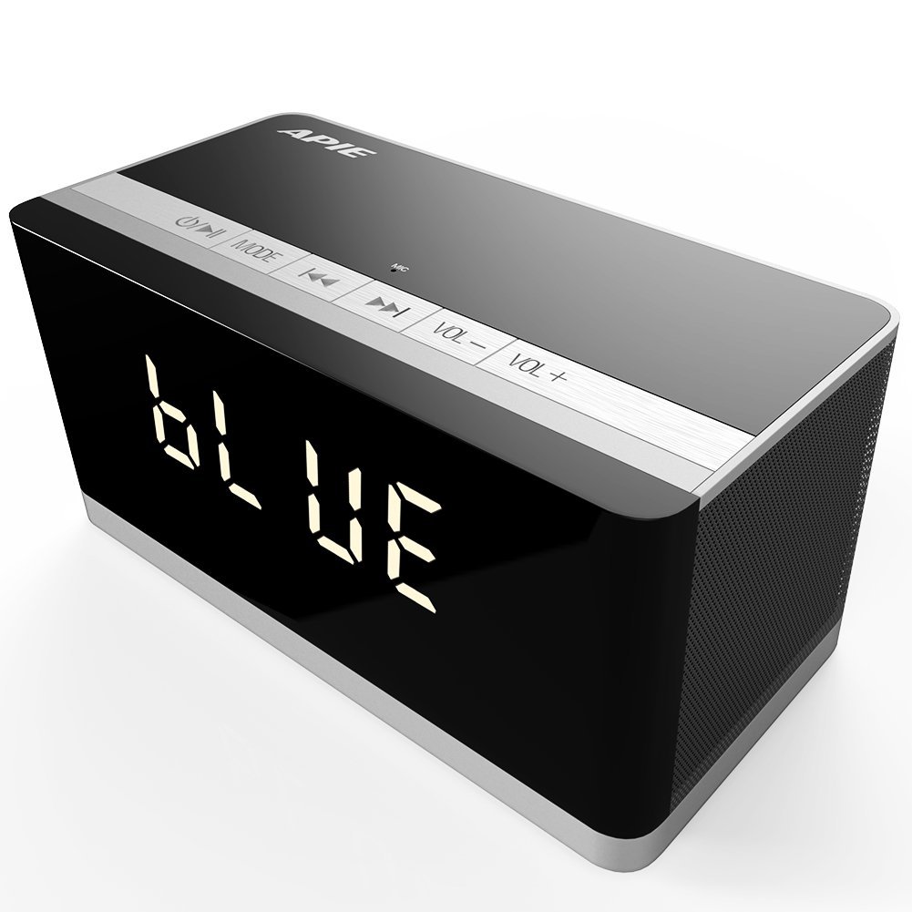 Top 10 Best Bluetooth Stereo Speakers With Alarm Clock 20162017 on