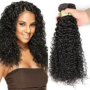 Fani Beauty Grade 8A Brazilian Virgin Hair High Quality Natural Color Curly Wave 24 26 28 Human Hair 100% Unprosessed Human Hair Weft Weave Extensions