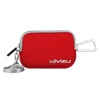 Red Digital Camera Case Bag for Casio EXILIM EX Z35 Z2000 Z29 1080 FC100 FC150 FS10 H10 S10 S12 S6 S5 S770 S8 S880 Z100 Z200 Z1200 Z250 Z300 Z33 Z550 Z77 Z9 G1
