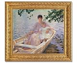 Edmund Charles Tarbell, Mother and Child in a Boat