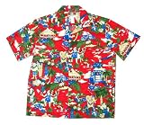 Top Quality Santa Christmas Hawaiian Aloha Shirt