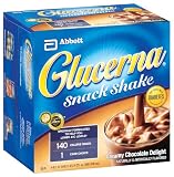 Glucerna Snack Shake, Creamy Chocolate Delight (Pack of 16)