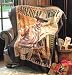 John Wayne Fleece Throw Blanket by Collections Etc