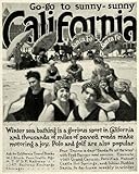 IMAGE OF 1917 Ad Santa Fe Trains California Hotel Del Coronado - Original Print Ad