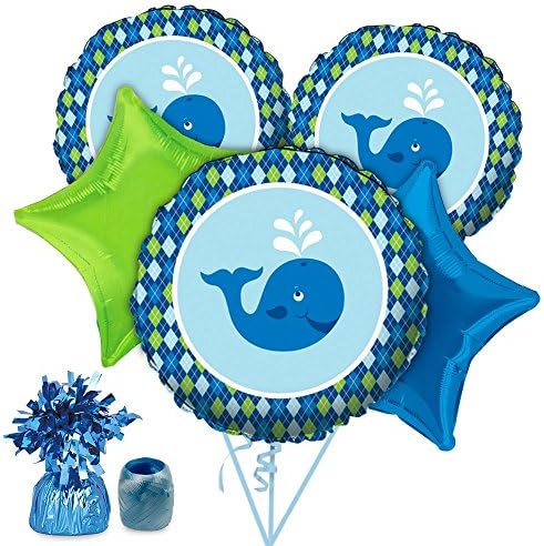 Preppy Blue Ocean Party Balloon Kit - Party Supplies