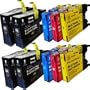 10 Druckerpatronen kompatibel f�r Brother LC-1280 LC1280 XL MFC-J5910DW, MFC-J6510DW, MFC-J6710DW, MFC-J6910DW