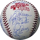 New York Mets 1986 Team Signed World Series Baseball