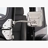 Chrome Half Door Side Mirrors