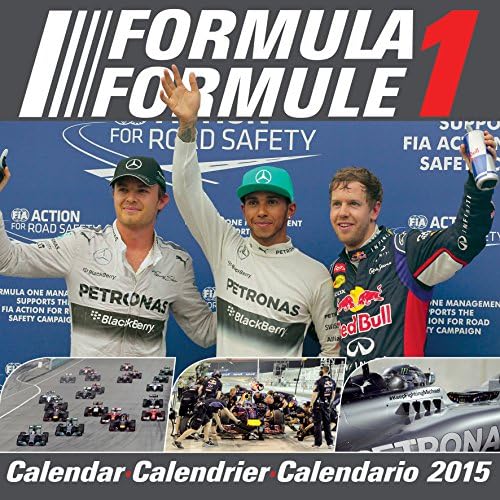 2016 Fomula 1 Wall Calendar