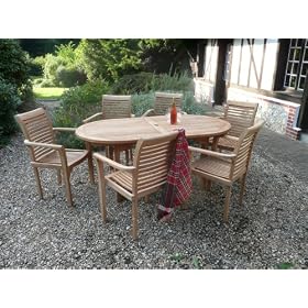 Buy Teak Garden Furniture Teak Garden Furniture 13 Piece