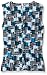 Calvin Klein Women's Multicolored Cowl-Neck Top