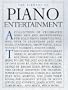 The Library of Piano Entertainment