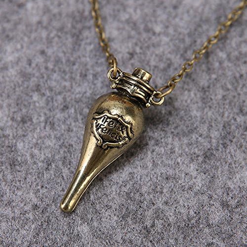 YoungChoice Long Pendant Replica of Harry Potter Hogwarts Badge Cosplay Necklace (N)
