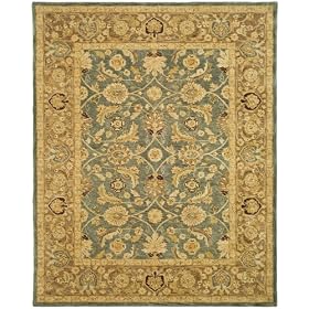 Safavieh Anatolia AN549B Blue 9' x 12' Handmade Hand-Spun Wool Area Rug
