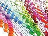 Beaded Door Curtain - Multi Coloured Droplets