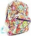 16 Inches Shopkins Allover Print Kooky, Chocolate, Donut & Lippy Lips Backpack
