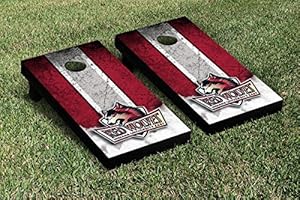 Indiana University East Red Wolves Cornhole Game Set Vintage Version