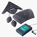 Polycom Soundstation Premier Ex with 2Mics Satellite Wireless Mic